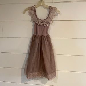 Oopsie Daisy Flower Girl Party dress, 4T
